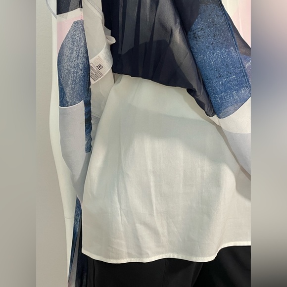 Banana Republic Pleated Blouse Size S - Picture 6 of 7